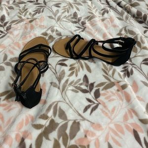 Black sandals